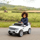 Xootz Landrover Discovery 12V Ride On Lithium - White - ebebek - Black Friday