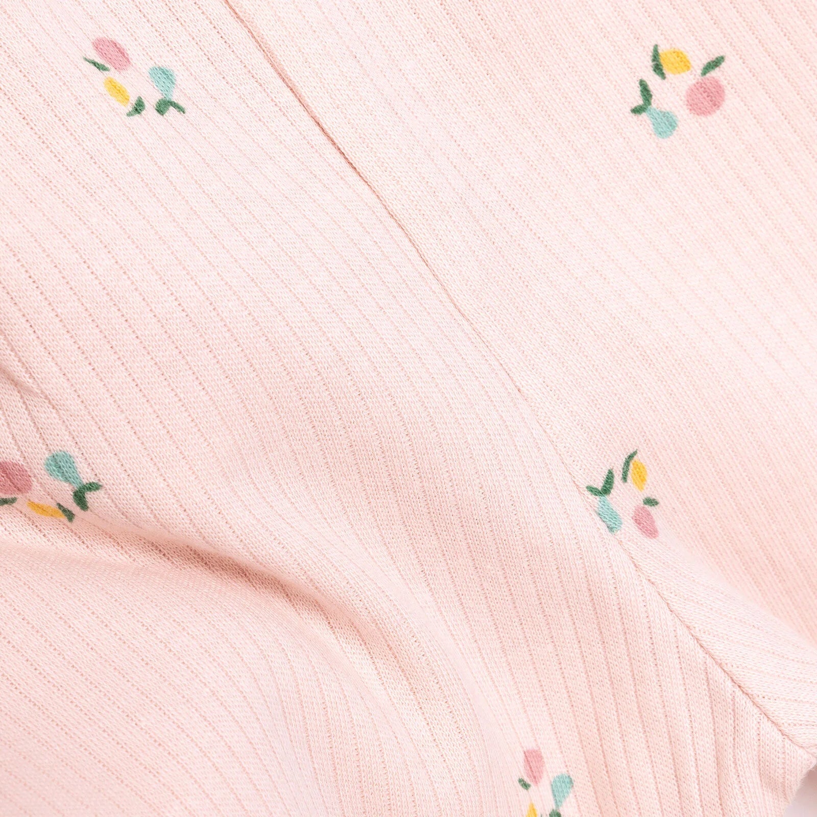 Bebetto Pink Pear Girl Tshirt - Leggings - Ecru - ebebek - Black Friday