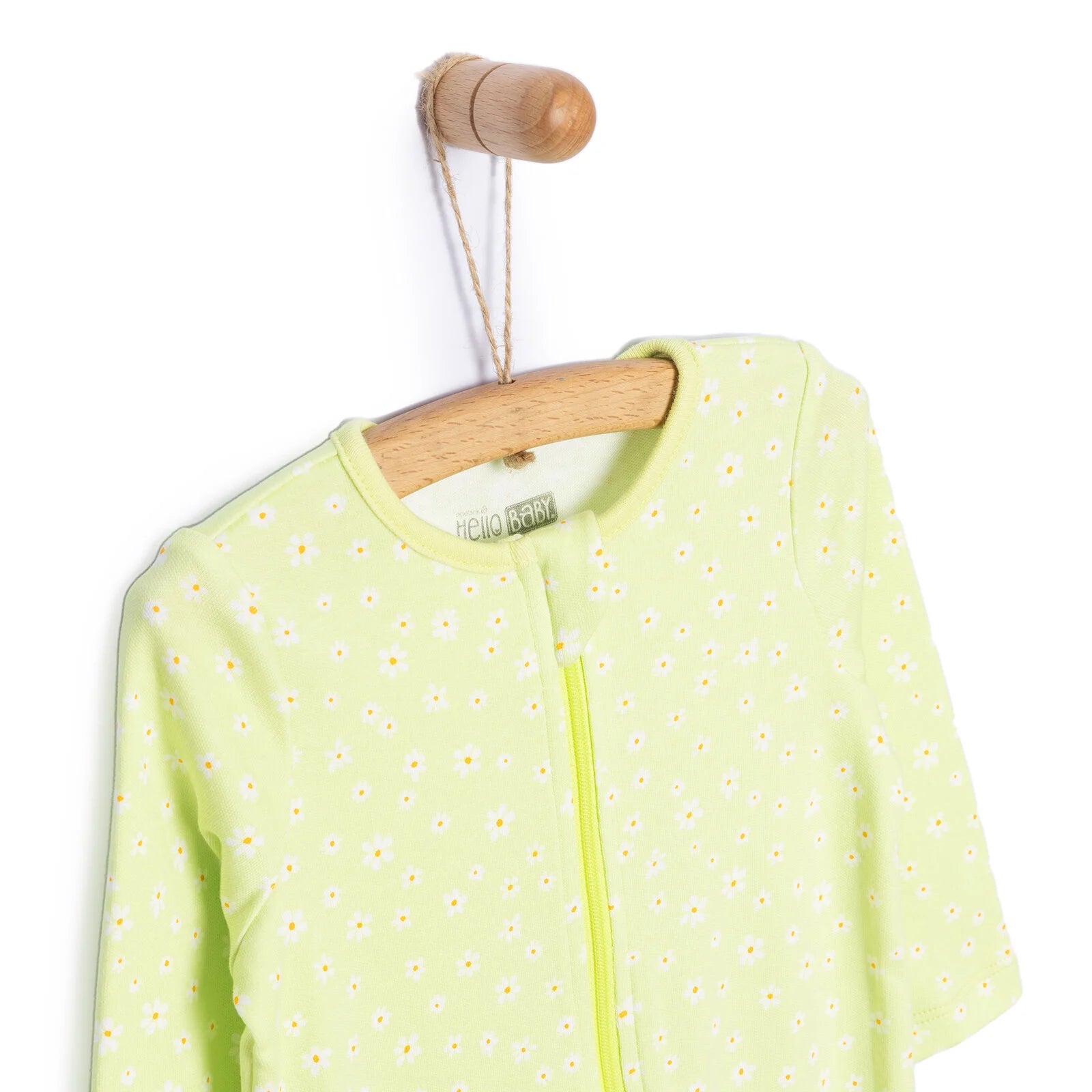 HelloBaby Footed Jumpsuit - Green - ebebek - Black Friday