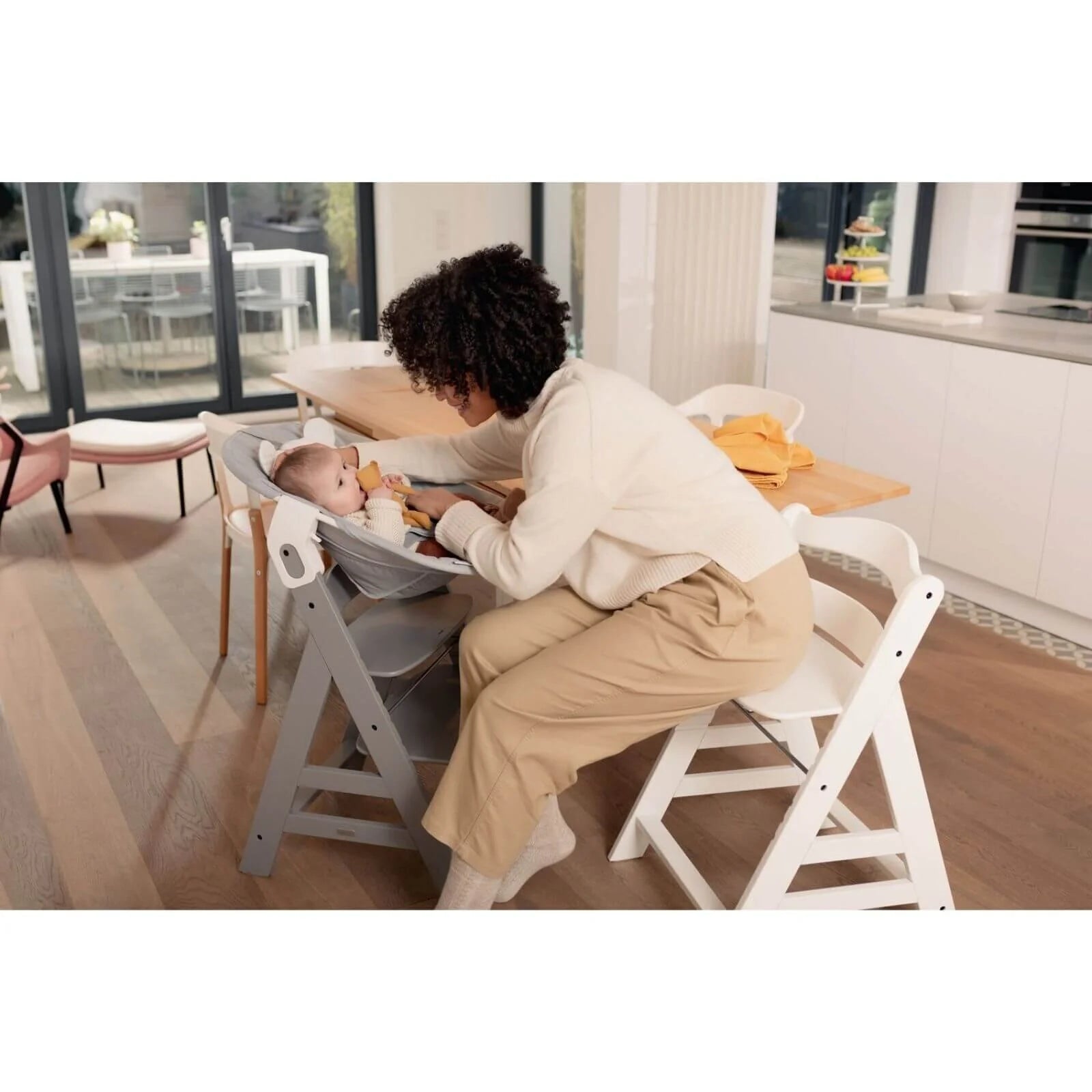 Hauck Alpha Bouncer 2 - in - 1 - Beige Bloom - ebebek - Black Friday