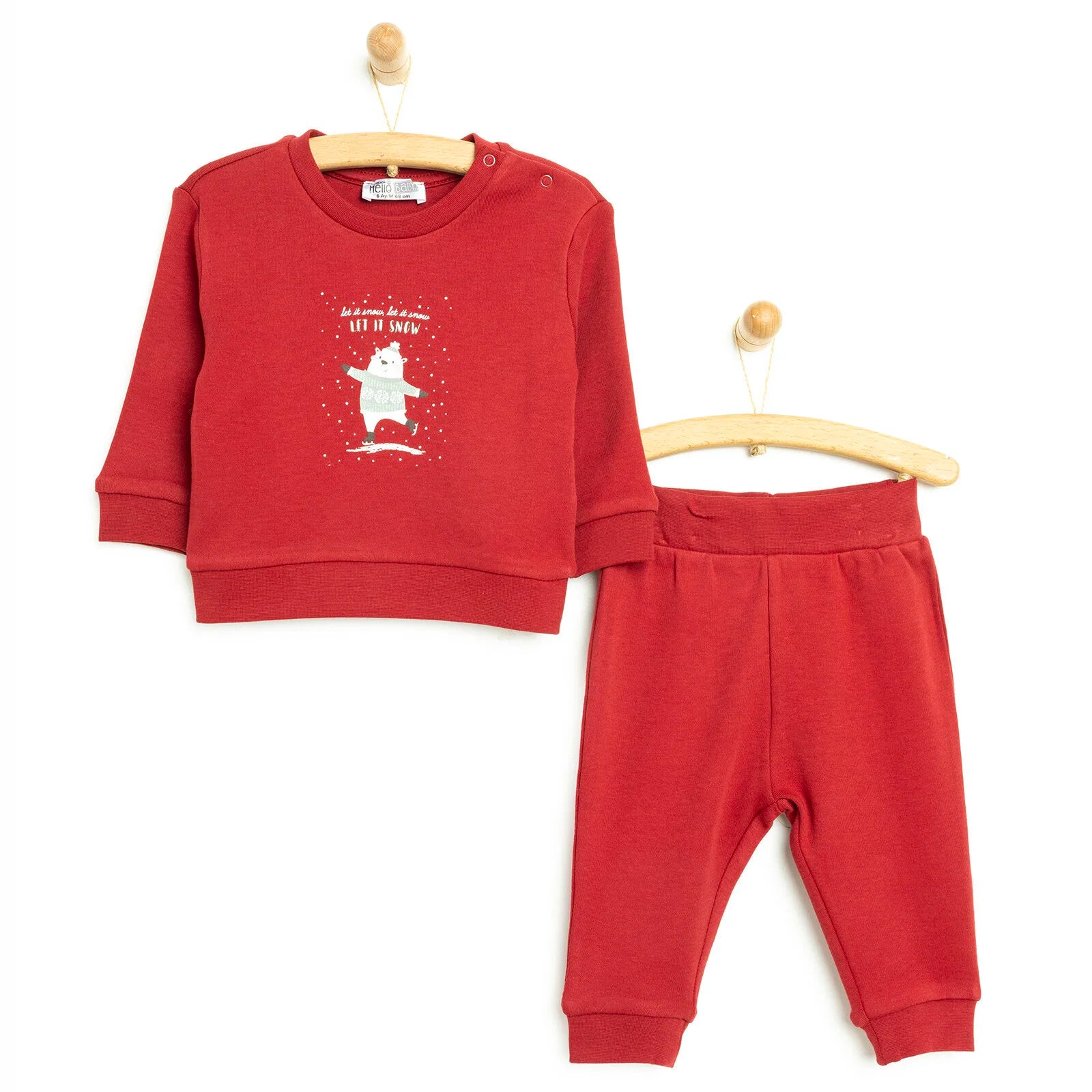 HelloBaby Basic Joggers - Maroon - ebebek - Black Friday