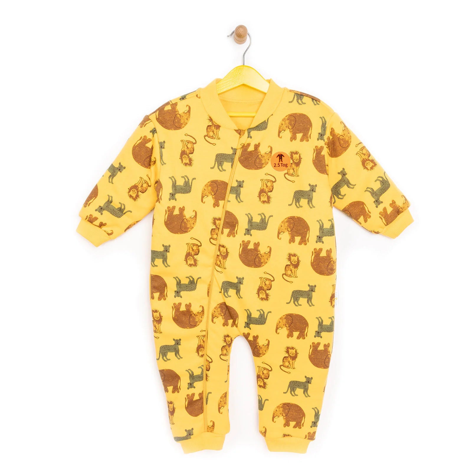 Little Plane Sleepsuit - Mustard - ebebek - Black Friday