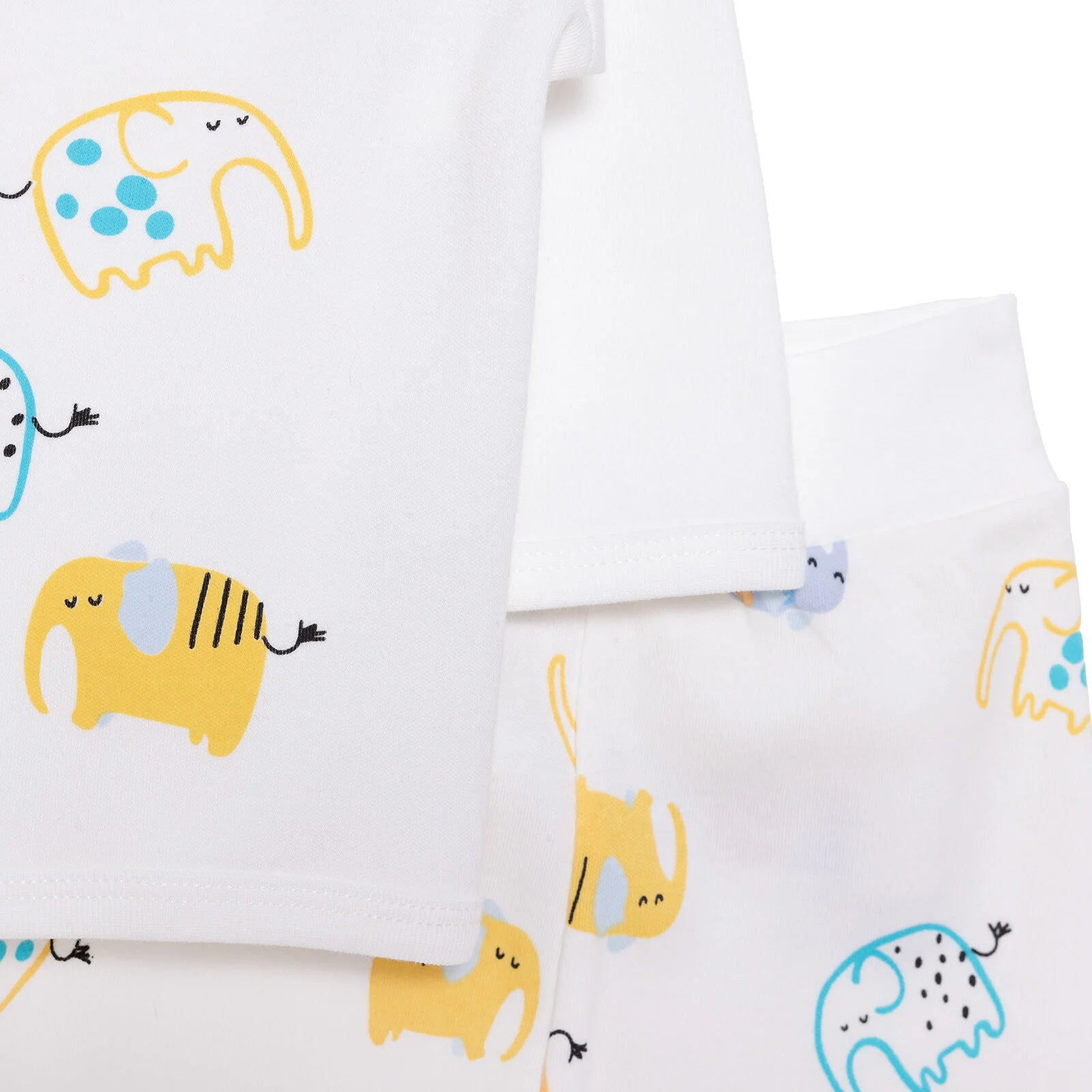 HelloBaby Unisex Wrapover Top - Footed Bottom - Ecru - ebebek - Black Friday