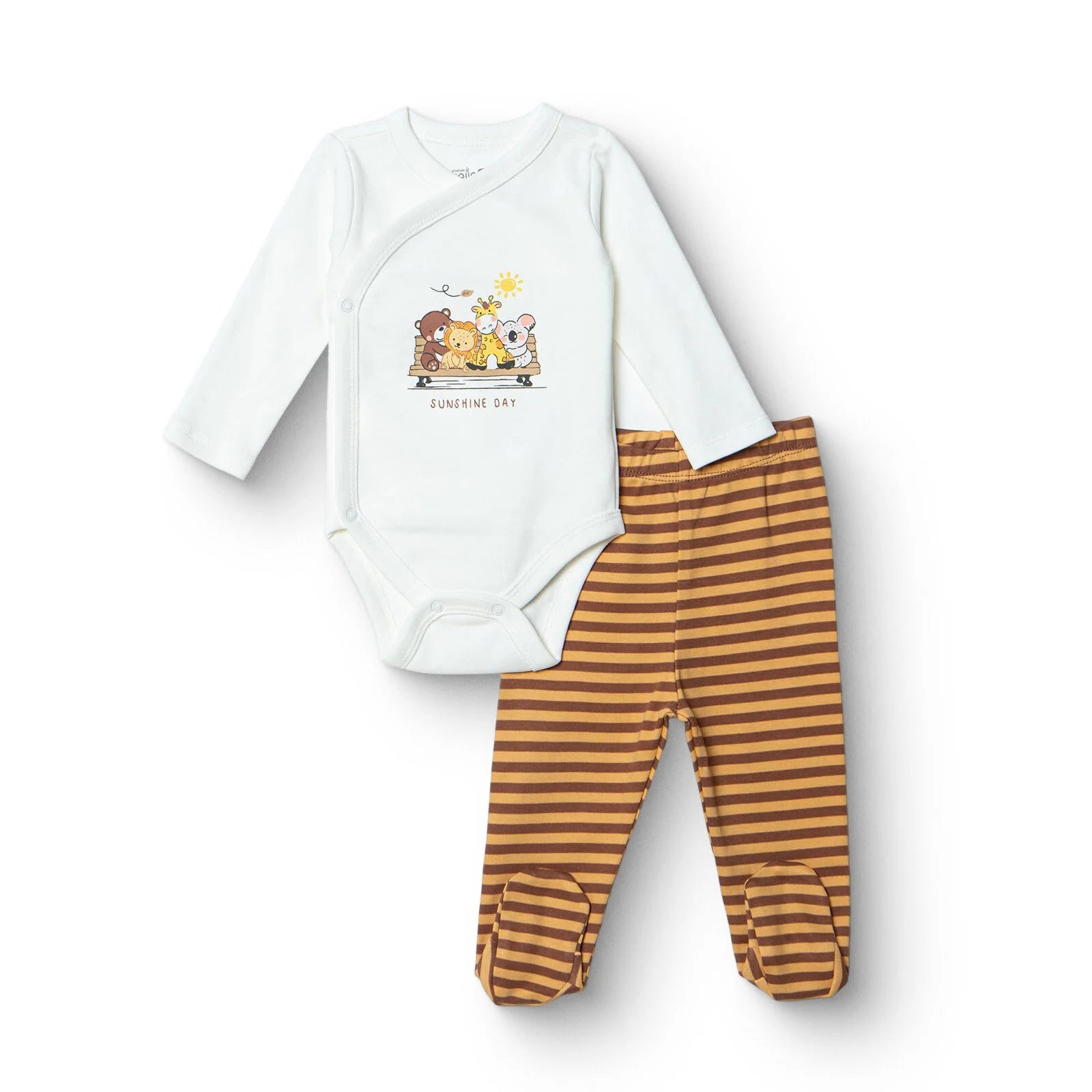 HelloBaby Newborn Body - Footed Bottom - Ecru - ebebek - Black Friday