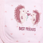 Bebetto Newborn Organic Little Friends Sweatshirt - Rose - ebebek - Black Friday