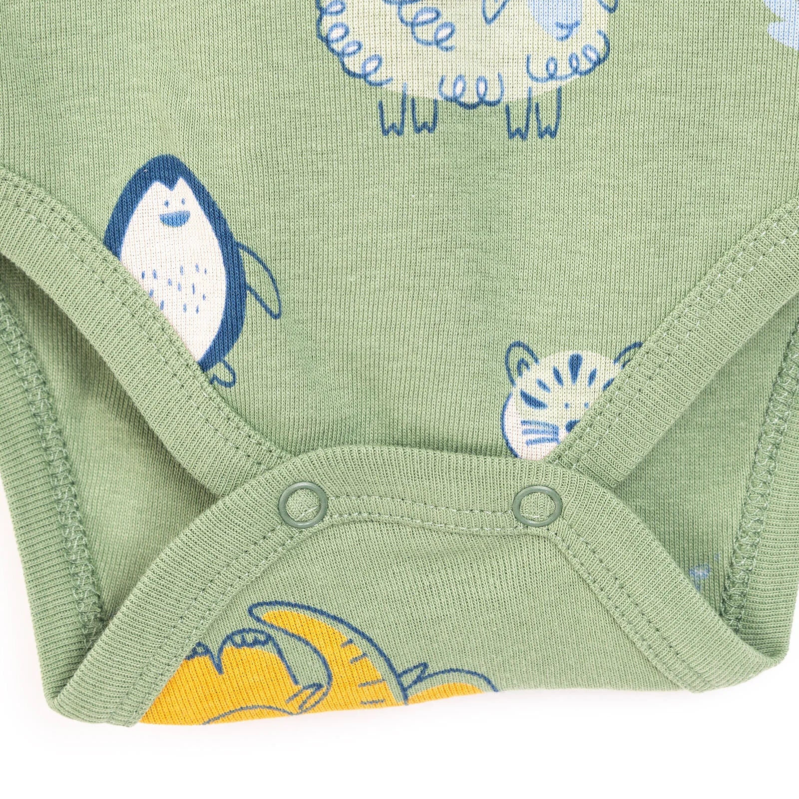 HelloBaby Baby Boy Long Sleeve Body - Green - ebebek - Black Friday