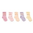 Baby Girl 5 - Pack Ankle Socks Polka Dot Print - Pink Pink - ebebek
