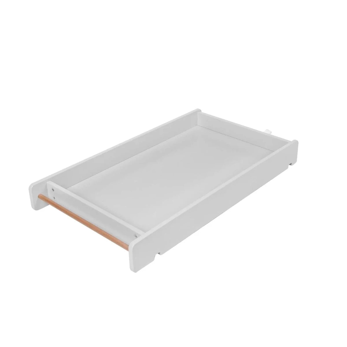 Tutti Bambini Rio Cot Bed with Cot Top Changer & Mattress - Dove Grey/Honey Oak Dove Grey/Honey Oak - ebebek