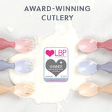 Bibado Handi Cutlery Attachable Weaning Cutlery Set 6+ months Pack of 2 - Blush - ebebek - Black Friday