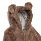 Midimod Newborn Welsoft Footed Jumpsuit - Brown - ebebek - Black Friday