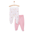 HelloBaby Newborn 2 Pcs Footed Leggings - Pink - ebebek - Black Friday