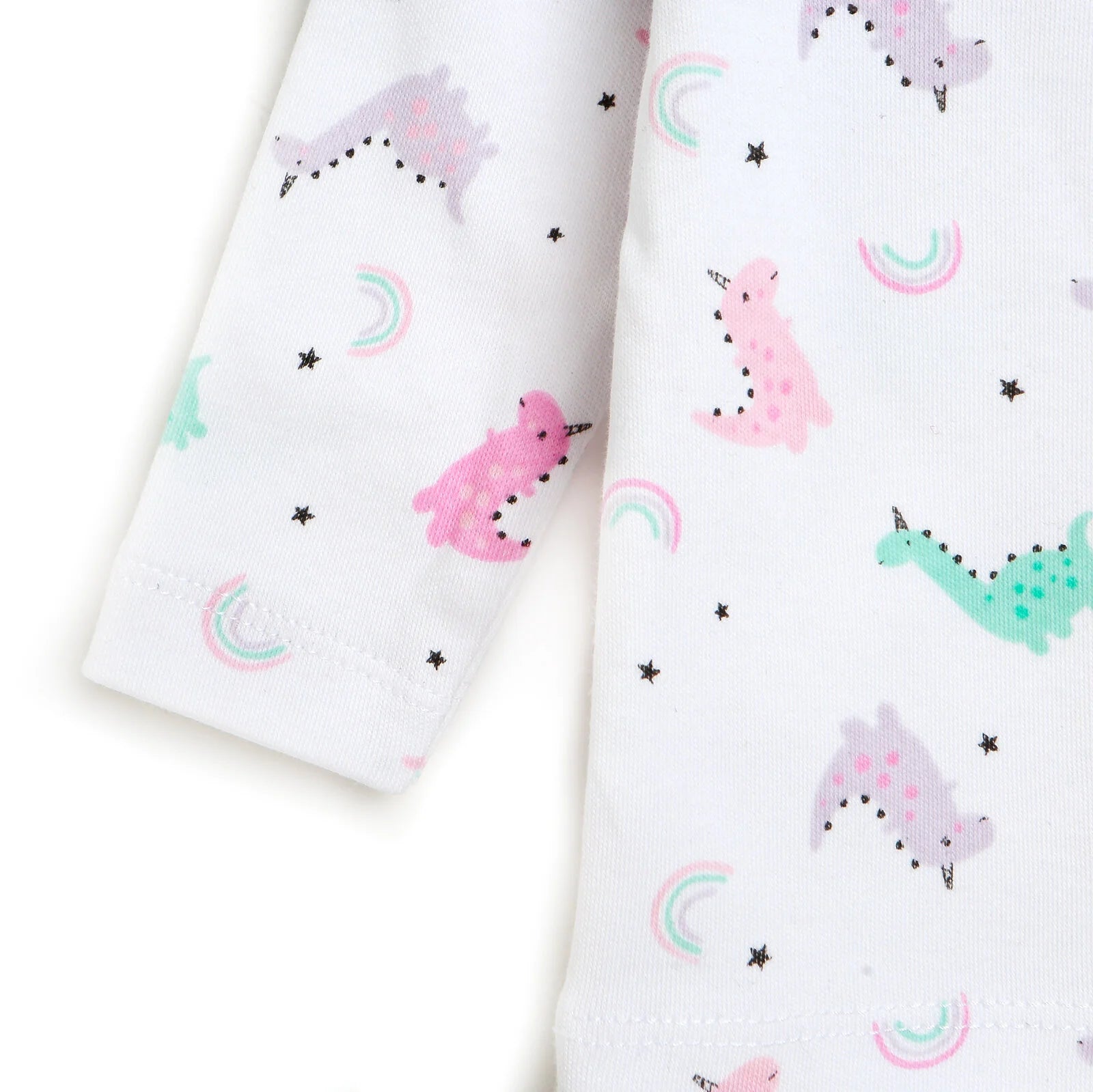 HelloBaby Basic Baby Girl Pyjamas Set - White - ebebek - Black Friday