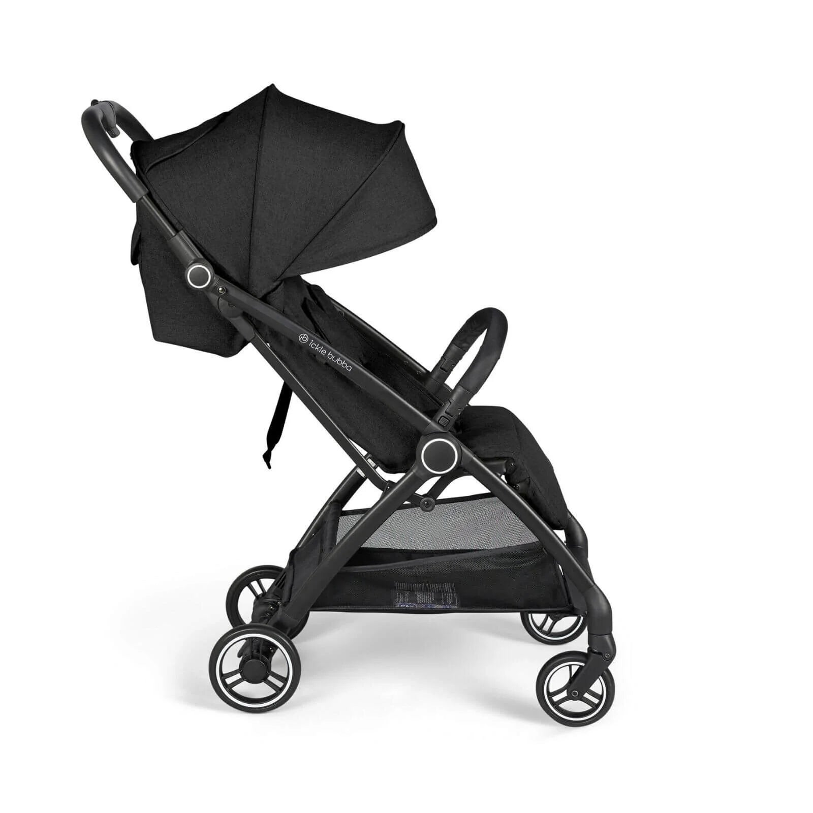 Ickle Bubba Aries Max Autofold Stroller - Black - Ickle Bubba - ebebek