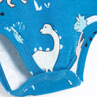 HelloBaby Boy Dino Printed Long Sleeve Bodysuit - Blue - ebebek - Black Friday