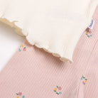 Bebetto Pink Pear Girl Tshirt - Leggings - Ecru - ebebek - Black Friday