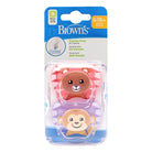 Dr. Brown's Prevent Soothers Animal Faces 6 - 18 months Assorted - Pink - ebebek - Black Friday