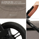 Kinderkraft Esme 3 - in - 1 Travel System with Mink Pro Car Seat - Sand Beige Sand Beige - ebebek - Christmas