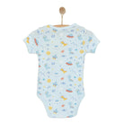 HelloBaby Galaxy Patterned Short Sleeve Bodysuit - Blue - ebebek - Black Friday