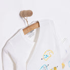 HelloBaby Unisex Wrapover Top - Footed Bottom - Ecru - ebebek - Black Friday