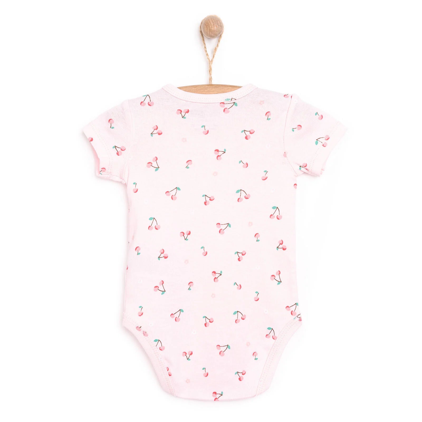 HelloBaby Girl Short Sleeve Bodysuit - Pink - ebebek - Black Friday