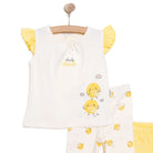 Bebetto Newborn Chıck Chıck Tshirt - Short - Ecru - ebebek - Black Friday