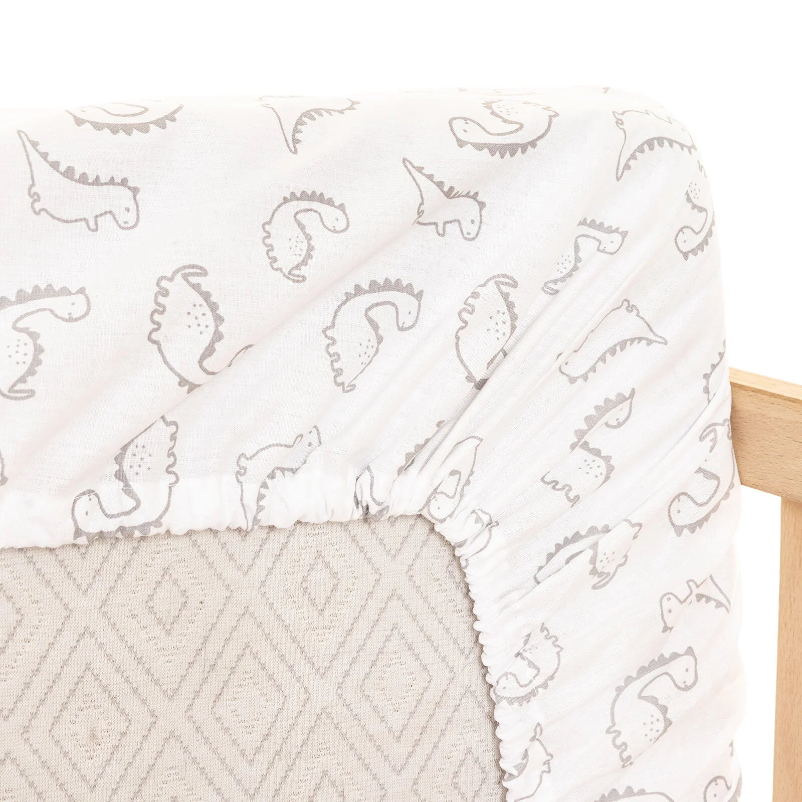 Little Dreams Boy Baby Crib Sheet - Grey - ebebek - Black Friday