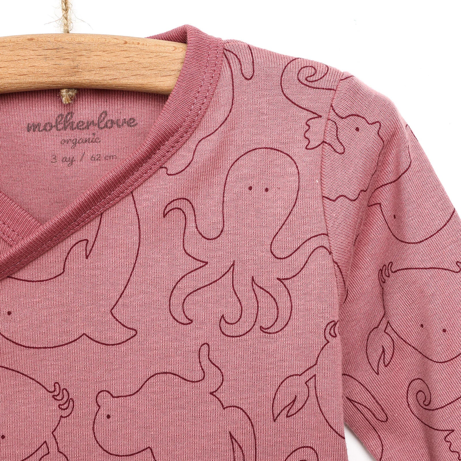 Motherlove Newborn Organic Sleeve Bodysuit - Beige - ebebek - Black Friday