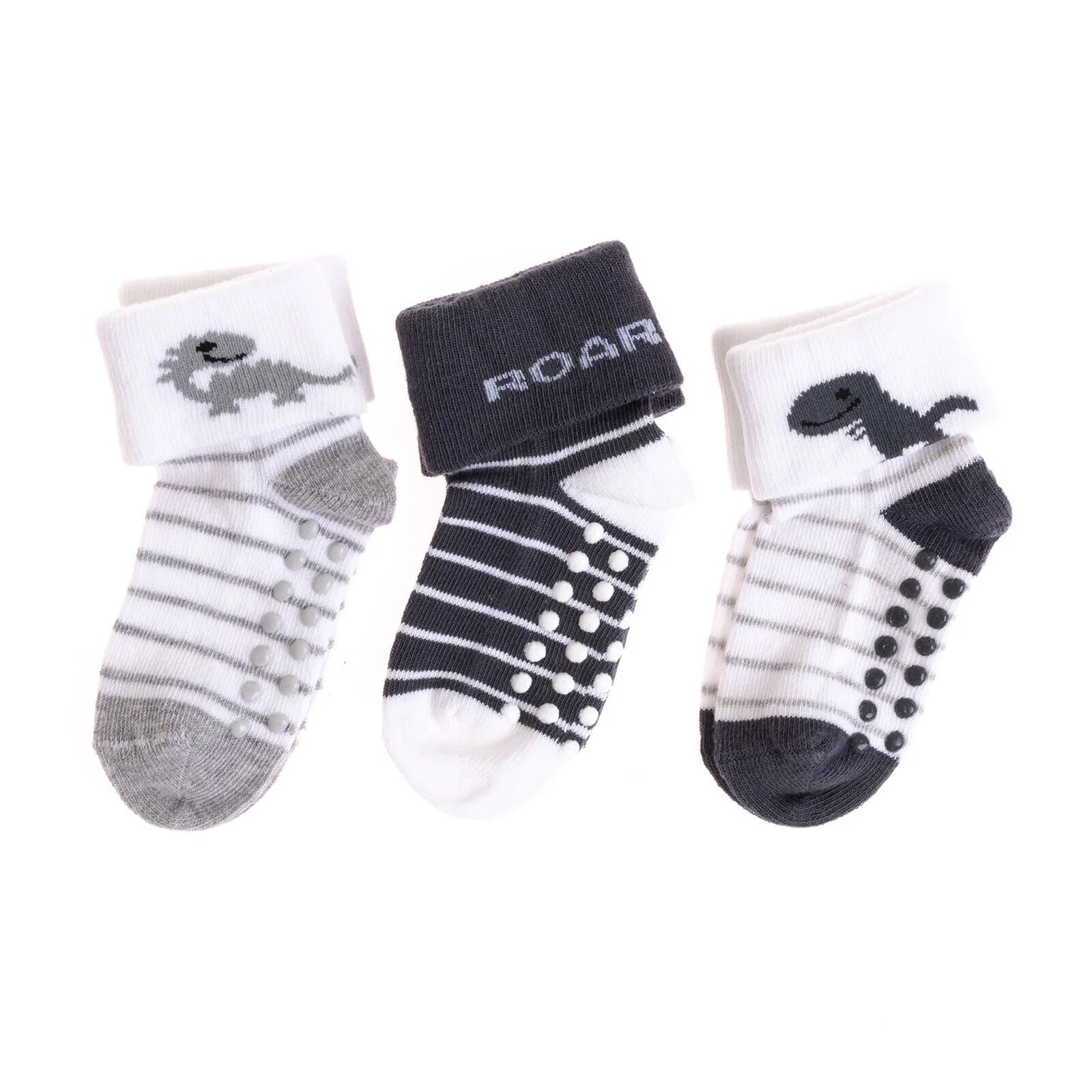 HelloBaby Baby Boy Pack of 3 Socks - Grey - ebebek - Black Friday