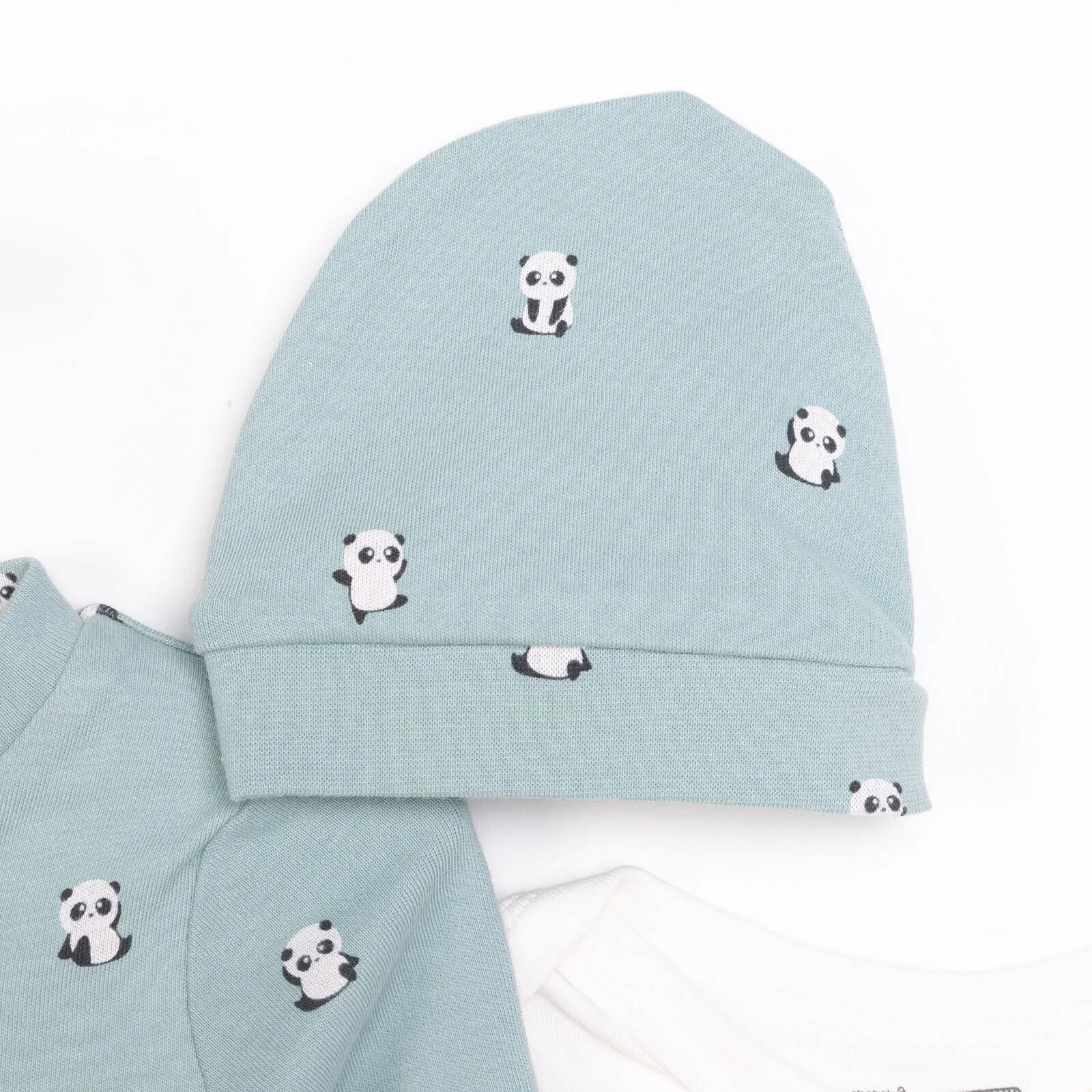 HelloBaby Baby Boy Jumpsuit - Body - Hat - Green - ebebek - Black Friday