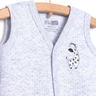 HelloBaby Unisex Classic Vest - Grey Melange - ebebek - Black Friday