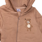 Bebetto Newborn Footless Jumpsuit - Brown - ebebek - Black Friday