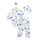 HelloBaby Boy Body - Footed Bottom - Hat - Ecru - ebebek - Black Friday