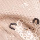 Bebetto Newborn Baby Girl Top - Footed Jumpsuit - Hat - Beige - ebebek - Black Friday