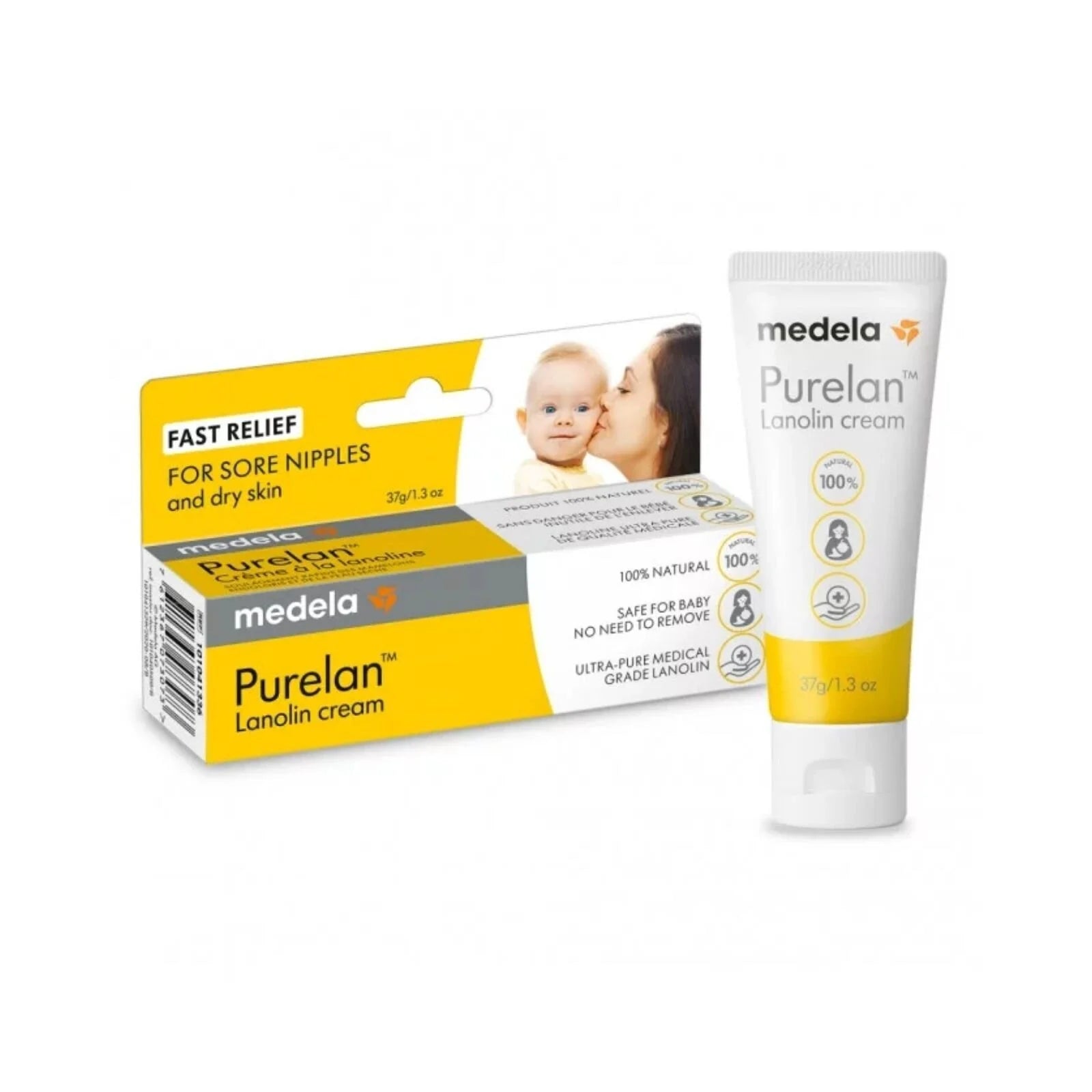 Medela Purelan Lanolin Nipple Cream 37gr - ebebek - Black Friday