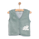 Little Life Newborn Boy Velvet Vest - Green - ebebek - Black Friday