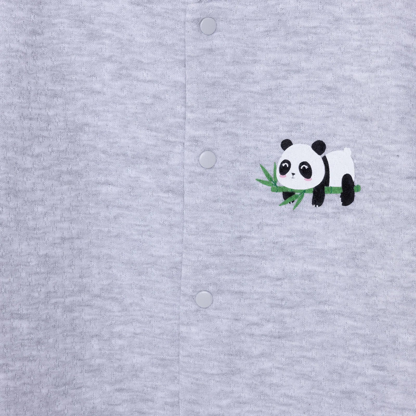 HelloBaby Unisex Quilted Cardigan - Grey Melange - ebebek - Black Friday