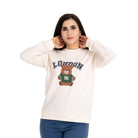 baby mom Mini Me Mom Maternity Sweatshirt - Ecru - ebebek - Black Friday