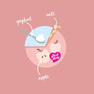 Little Freddie Organic Pink Lady Greek Style Yoghurt Baby Food Pouch Multipack 6+ months 600g (6x100g) - ebebek - Black Friday