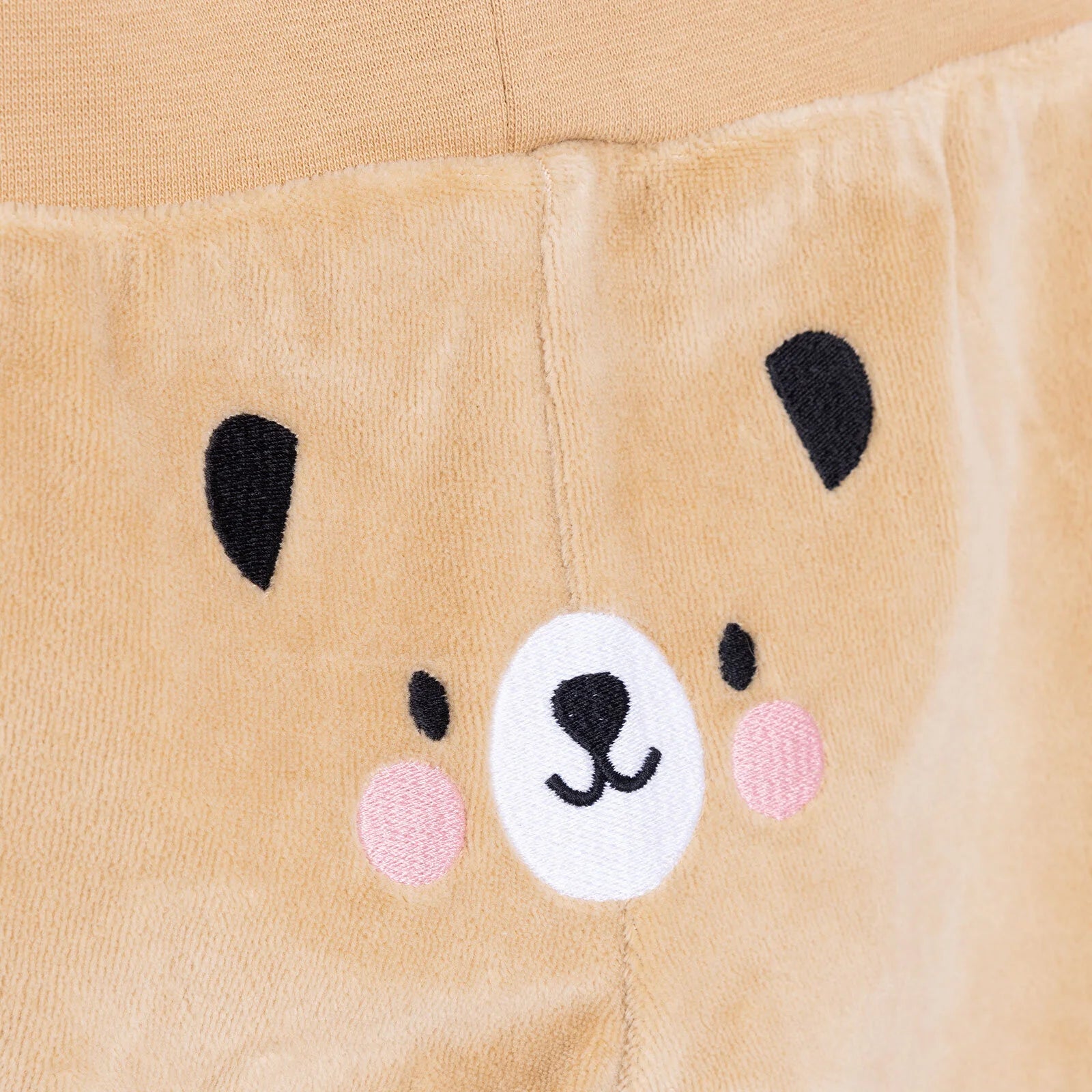 HelloBaby Unisex Velvet Footed Bottom - Beige - ebebek - Black Friday