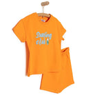 HelloBaby Motto Boy T-shirt & Short - Orange - ebebek - Black Friday