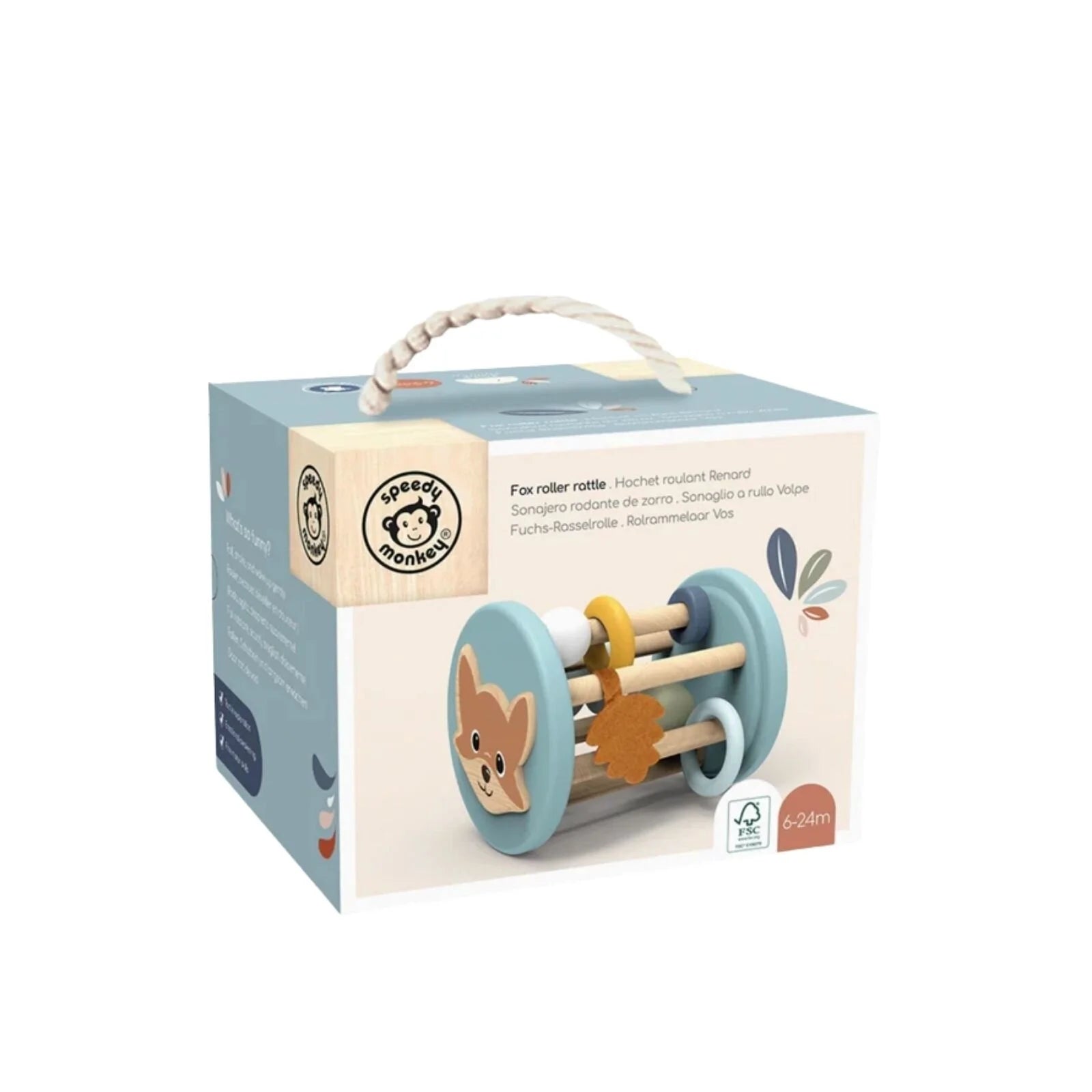 Speedy Monkey Big Roller Rattle - ebebek - Christmas