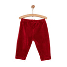 HelloBaby Basic Velvet Joggers - Maroon - ebebek - Black Friday