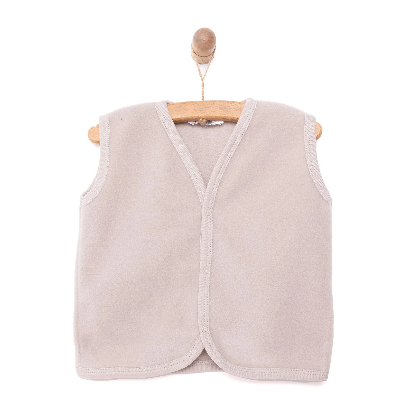 HelloBaby Basic Fleece Vest - Mink - ebebek - Black Friday