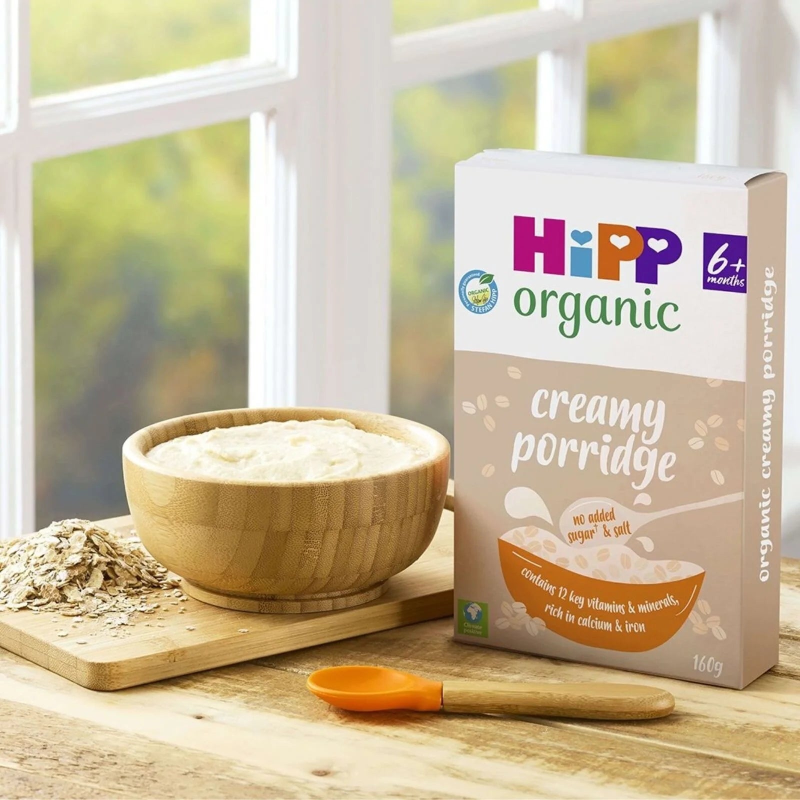 HiPP Organic Creamy Porridge Baby Cereal 6+ months 160g - ebebek - Black Friday