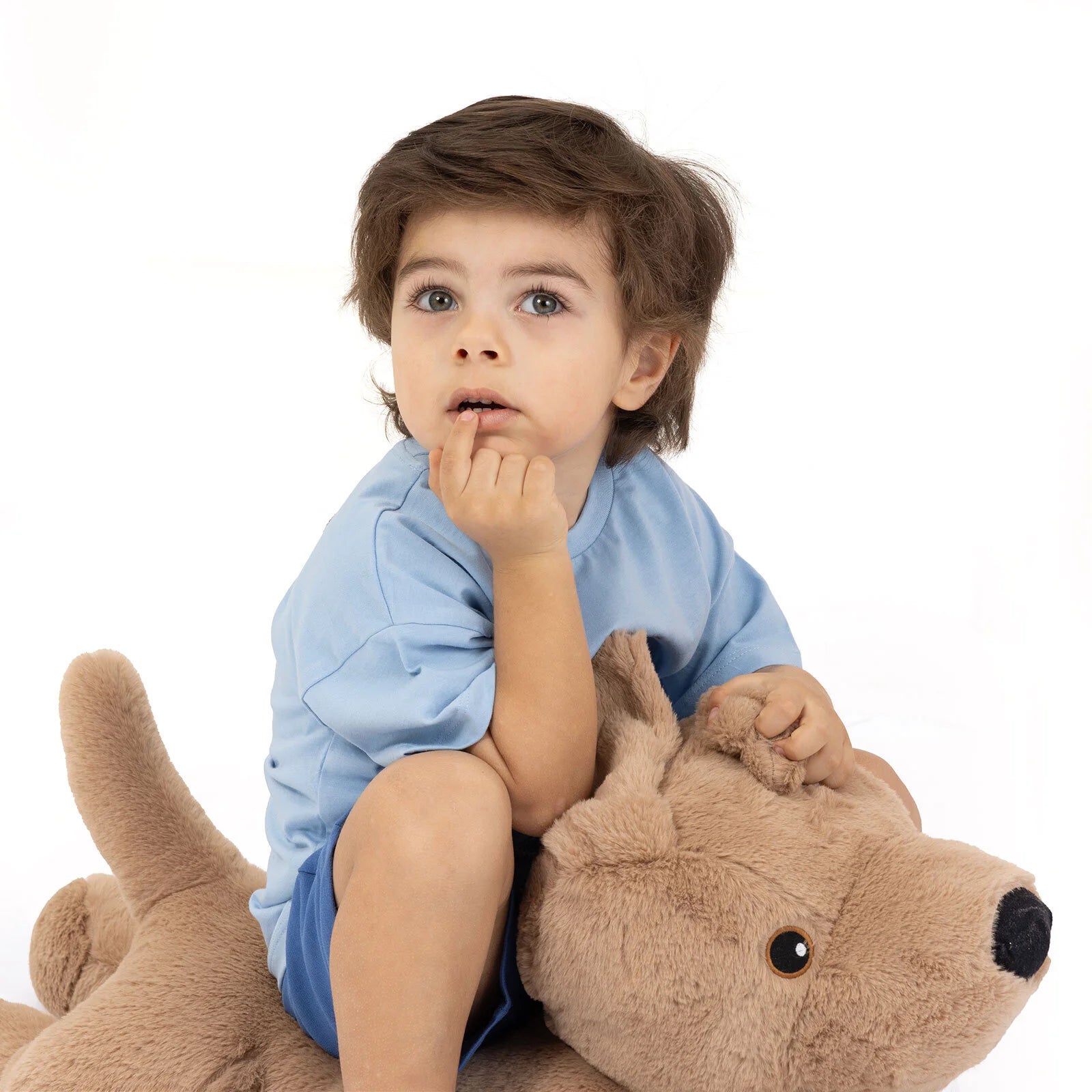 HelloBaby Little Sailor Boy Tshirt - Short - Blue - ebebek - Black Friday