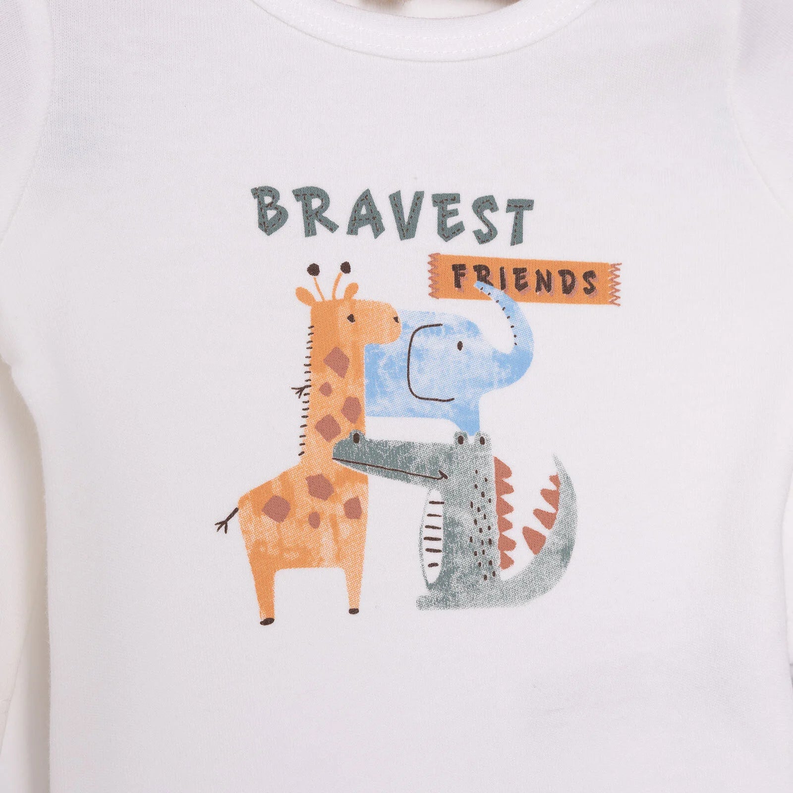 HelloBaby Boy Body - Footed Bottom - Ecru - ebebek - Black Friday