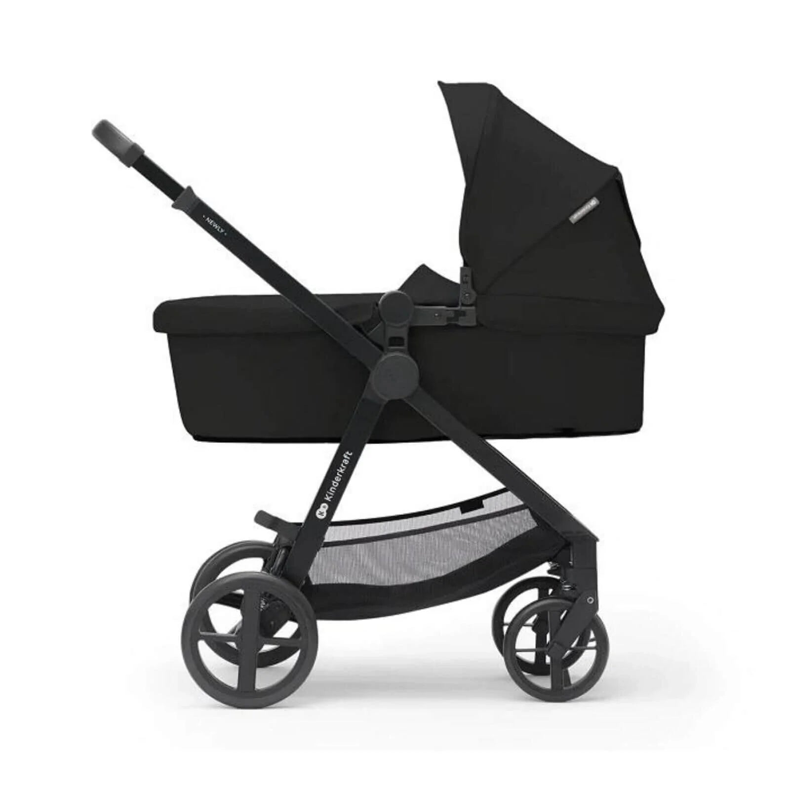 Kinderkraft Newly Mink Pro 4 - in - 1 Travel System - Classic Black - ebebek - Black Friday
