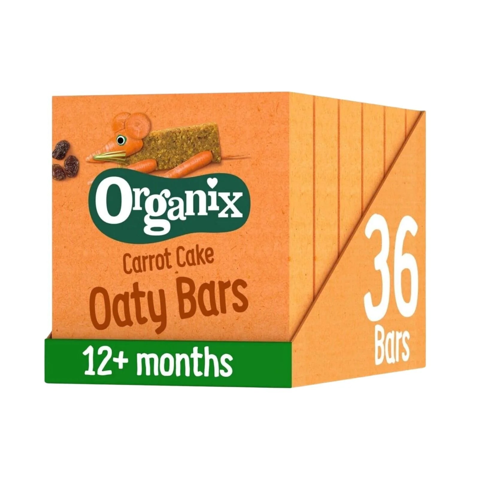 Organix Carrot Cake Soft Oaty Bars 12+ months 138g (6x23g) - ebebek - Black Friday