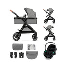 Kinderkraft Esme 3 - in - 1 Travel System with Mink Pro Car Seat - Moonlight Grey Moonlight Grey - ebebek - Christmas