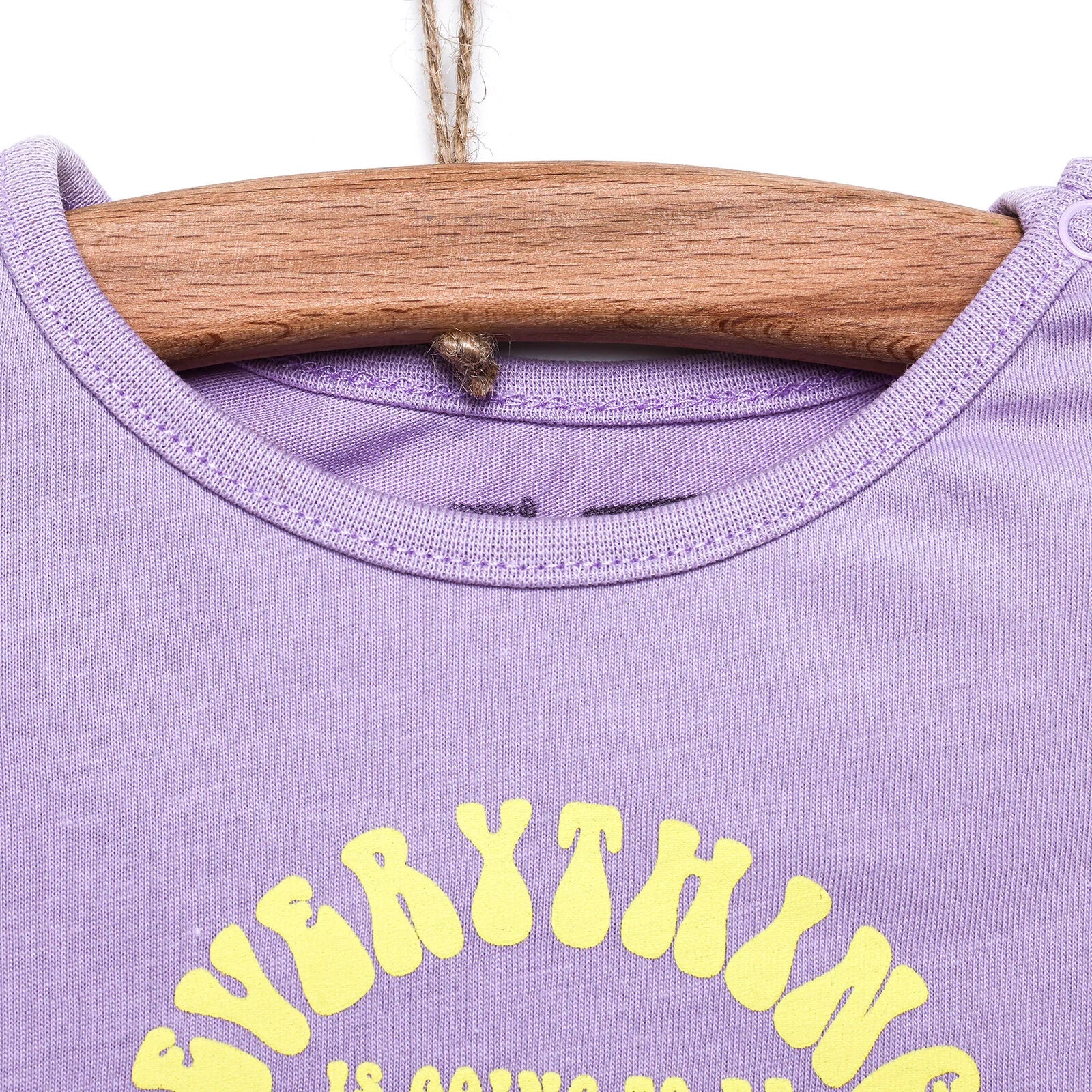 HelloBaby Basic Baby Girl Tshirt - Purple - ebebek - Black Friday